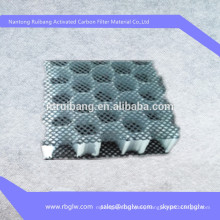 Supply high temperature filter media honeycomb actived carbon